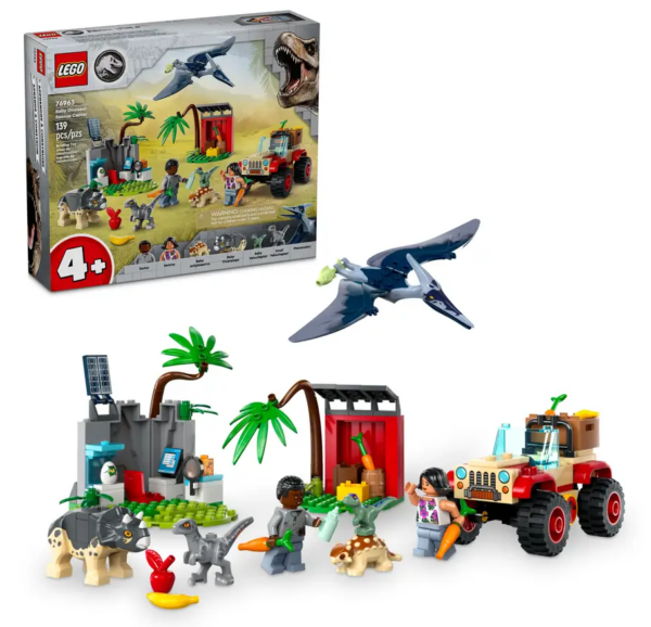 LEGO Jurassic World Dinosauruspoikasten pelastuskeskus 76963L