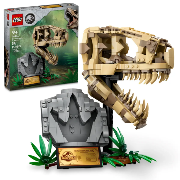 LEGO Jurassic World Dinosaurusfossiilit: T. rexin pääkallo 76964L