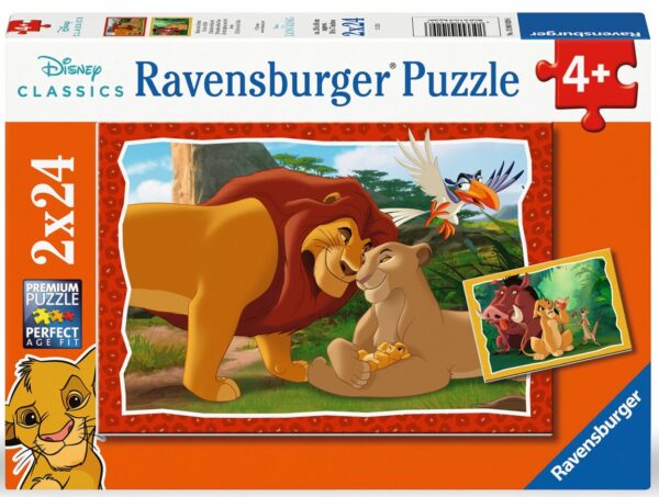 Family of the Lion King palapeli 2x24 p Ravensburger