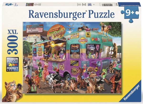 Hot Dog Queue palapeli 300 p Ravensburger