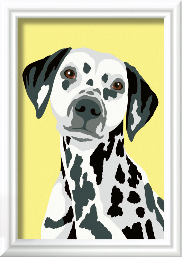 Maalaa numeroiden mukaan "Dalmatian" Ravensburger