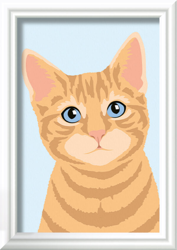 Maalaa numeroiden mukaan Orange Tabby, Ravensburger