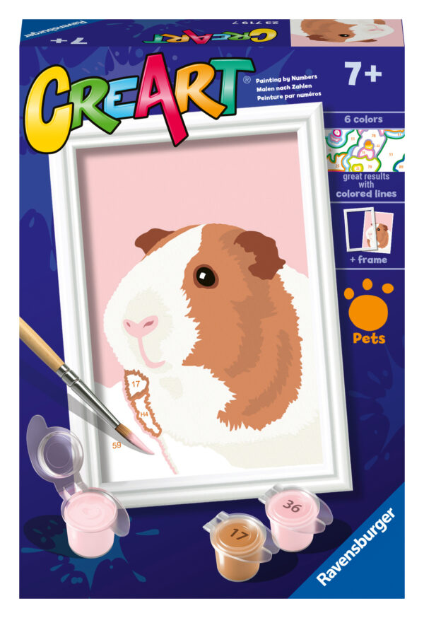 Maalaa numeroiden mukaan "Guinea Pig" Ravensburger