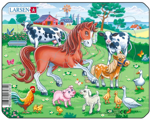 Ponies, Unicorns and Friends 11p kehyspalapeli, Larsen