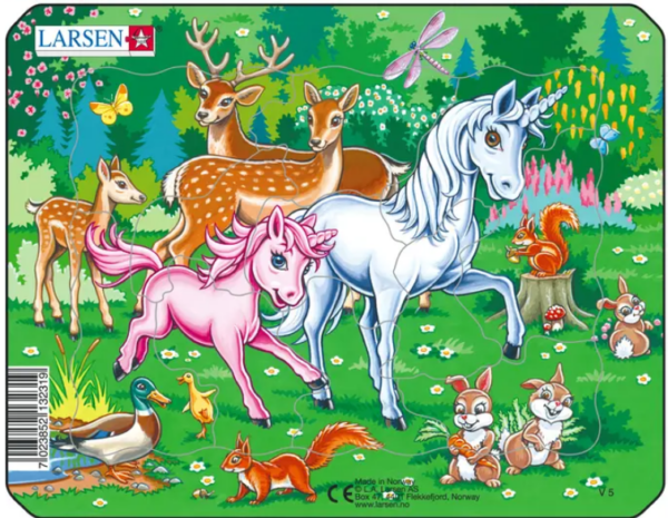 Ponies, Unicorns and Friends 11p kehyspalapeli, Larsen - Image 3