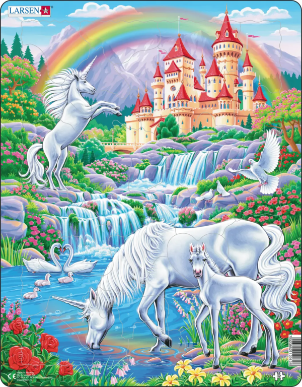 Unicorns 32p kehyspalapeli Larsen