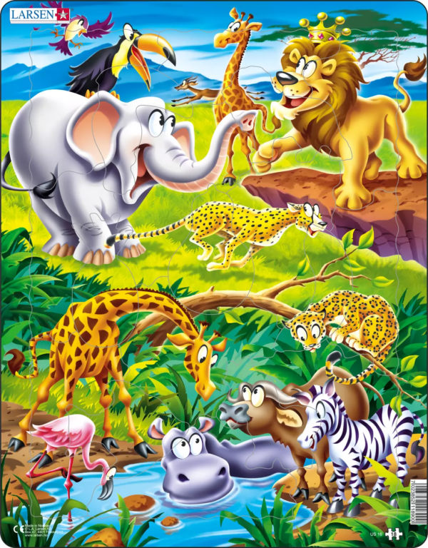 Safari 18p kehyspalapeli, Larsen