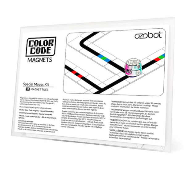 Ozobot Magneettikoodikorttien temppusarja 18 kpl OZO-035017-01