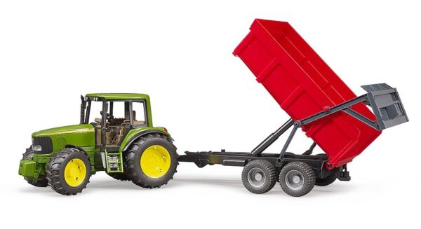 BRUDER John Deere 6920 traktori kippiperäkärryllä 02057 - Image 2