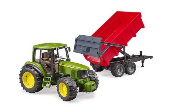 BRUDER John Deere 6920 traktori kippiperäkärryllä 02057