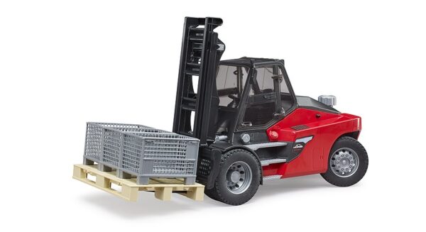 BRUDER 02513 Linde HT160D trukki ja tarvikkeet