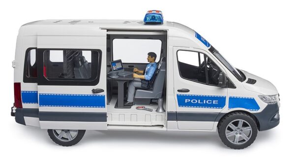 BRUDER 02683 MB Sprinter Poliisiauto ja poliisi - Image 2