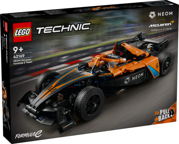LEGO Technic NEOM McLaren Formula E -kilpa-auto 42169