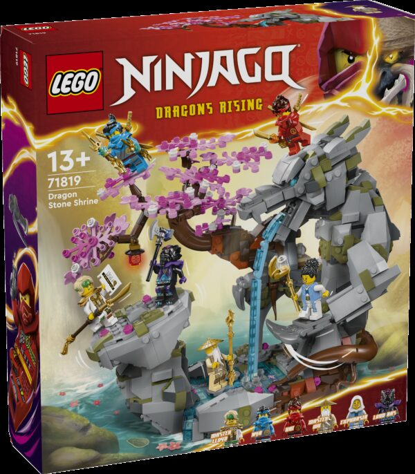 LEGO Ninjago Lohikäärmeen kivipyhättö 71819