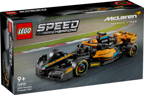 LEGO Speed ​​Champions 2023 McLaren Formula 1 ‑kilpa-auto 76919
