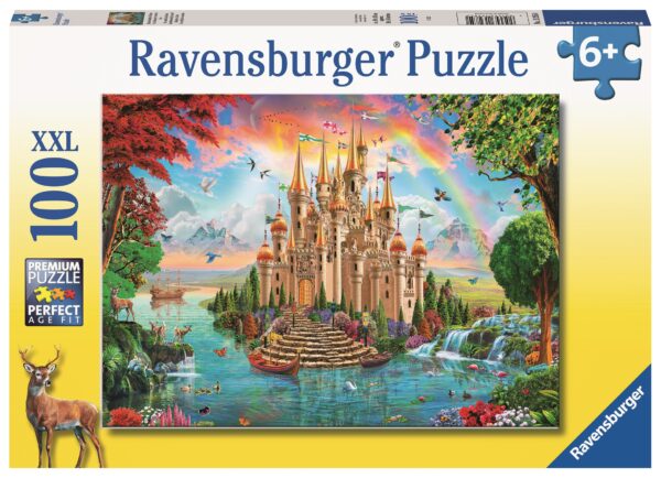 Sateenkaaren linna, palapeli 100 palaa, Ravensburger