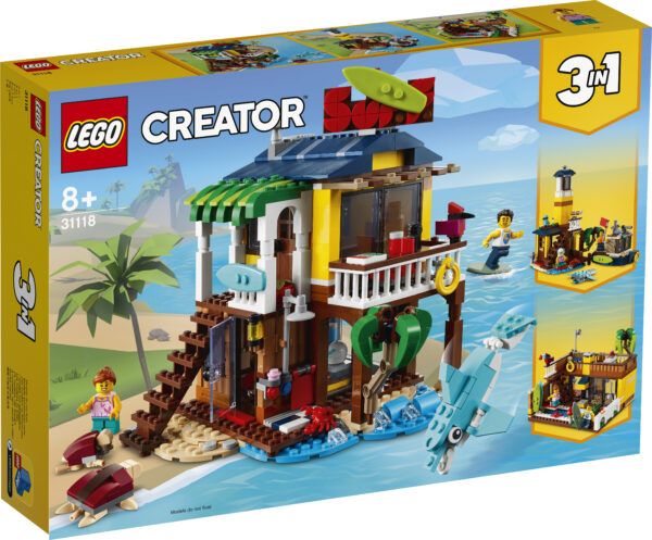 LEGO Creator Surffaajan rantahuvila 31118L
