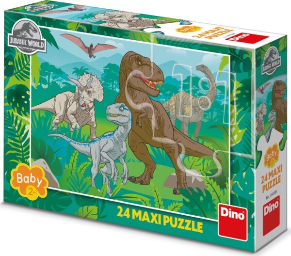 Dinosaurusten maailma, palapeli 24 palaa, Dino