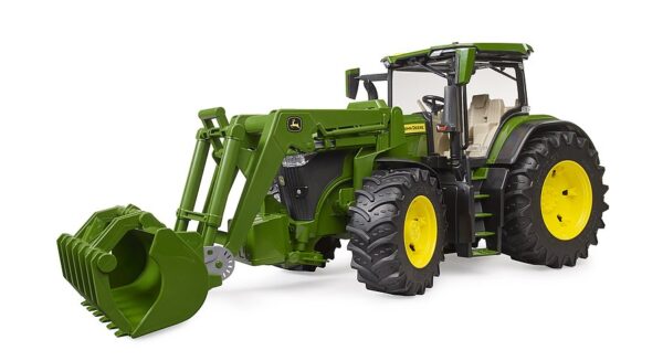 BRUDER 03151 John Deere 7R350 traktori etukuormaajalla