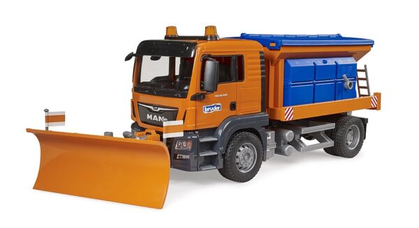 BRUDER 03785 MAN TGS talvikunnossapito lumiauralla