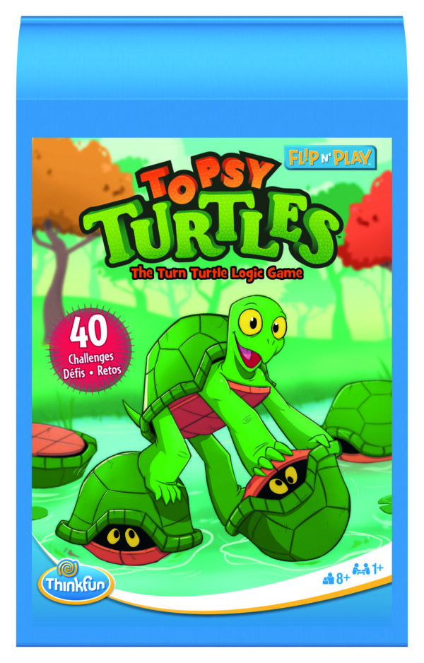 ThinkFun Travel Game Topsy Turtles