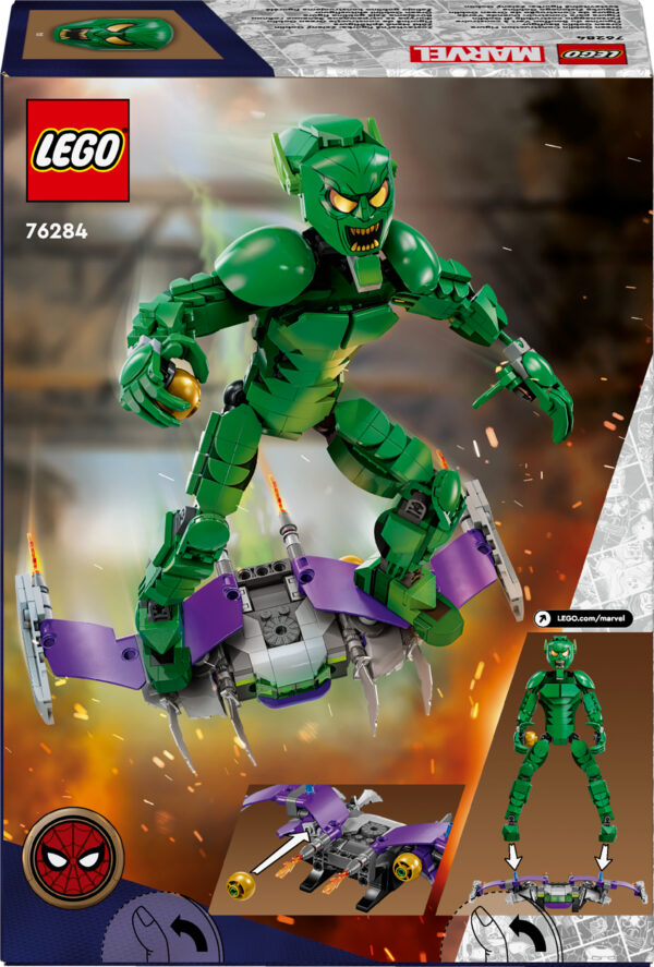 LEGO Marvel Rakennettava Vihreä Menninkäinen ‑hahmo 76284L