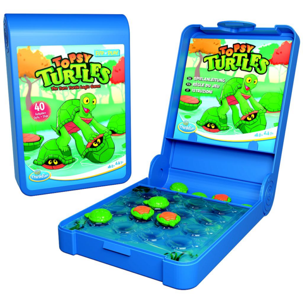 ThinkFun Travel Game Topsy Turtles - Image 2