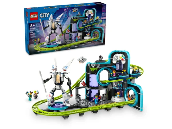 LEGO City Robottimaailman vuoristorata 60421L