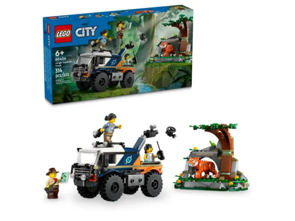 LEGO City Viidakkotutkijan maastoauto 60426