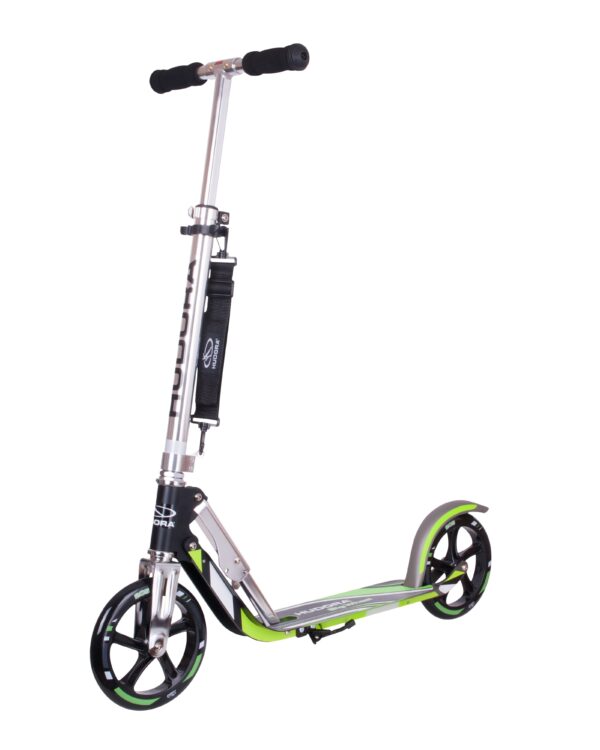 Potkulauta HUDORA BigWheel 205 harmaa-vihreä