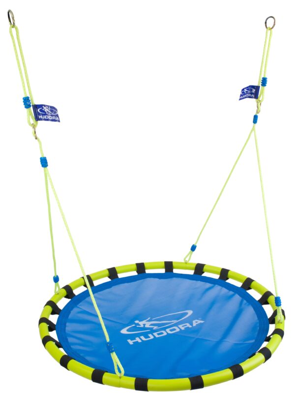 Pesäkeinu sinikeltainen 120 cm, HUDORA
