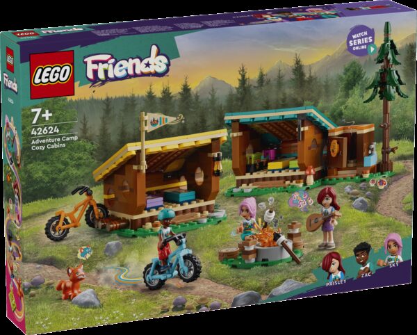 LEGO Friends Seikkailuleirin mukavat laavut 42624