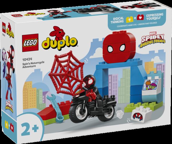 LEGO DUPLO Spinin moottoripyöräseikkailu 10424L