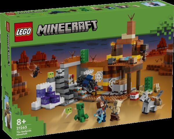LEGO Minecraft Erämaan kaivoskuilu 21263L