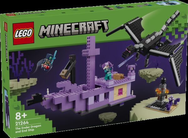 LEGO Minecraft Äärilisko ja Äären alus 21264L