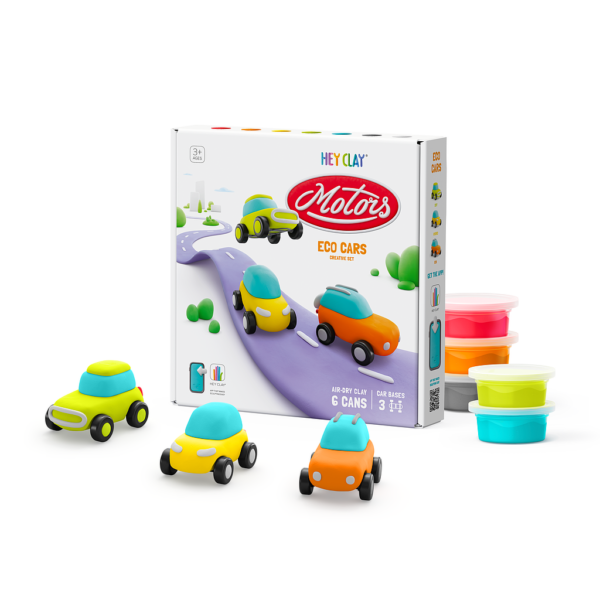 Eco-cars muovailumassa, HEY CLAY - Image 2