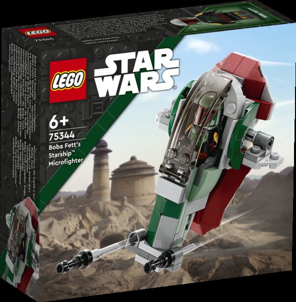 LEGO Star Wars Boba Fettin tähtilaiva – mikrohävittäjä, 75344L