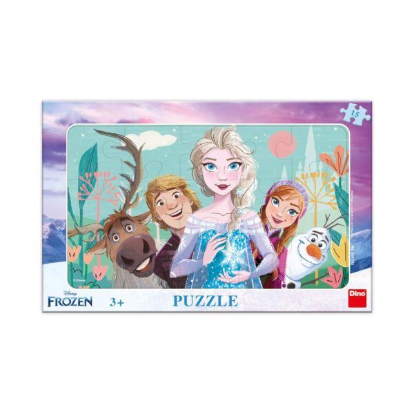 Frozen, 15 palaa, kehyspalapeli, Dino
