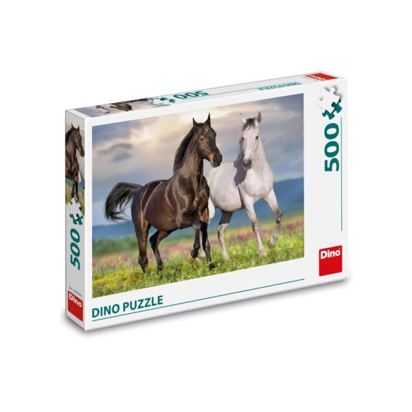 Hevoset, palapeli, 500 palaa, Dino