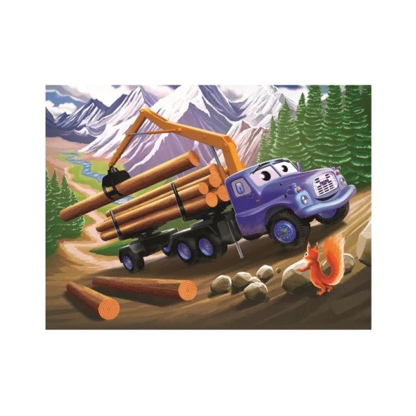 Tatra autoja, 12 palaa, kuutiopalapeli, Dino - Image 4