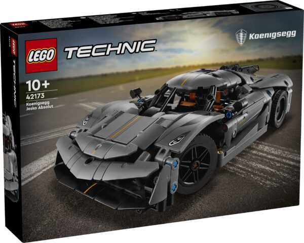 LEGO Technic Harmaa hyperauto Koenigsegg Jesko Absolut 42173L