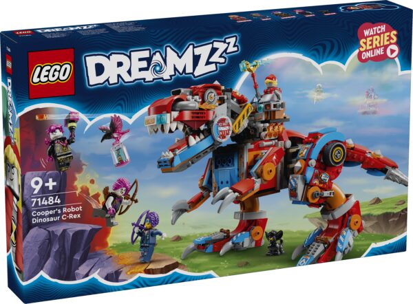 LEGO DREAMZzz Cooperin robottidinosaurus C-rex 71484L