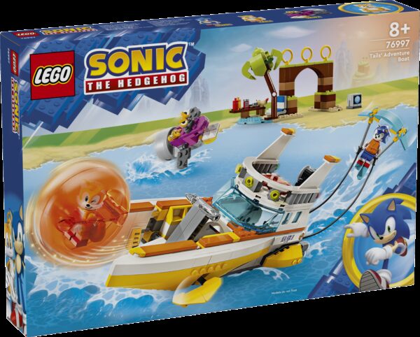 LEGO Sonic the Hedgehog Tailsin seikkailuvene 76997L