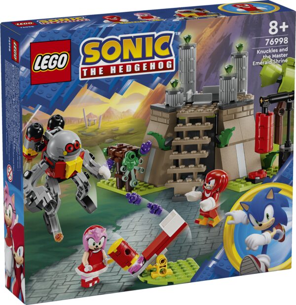 LEGO Sonic the Hedgehog Knuckles ja Master Emeraldin alttari 76998L