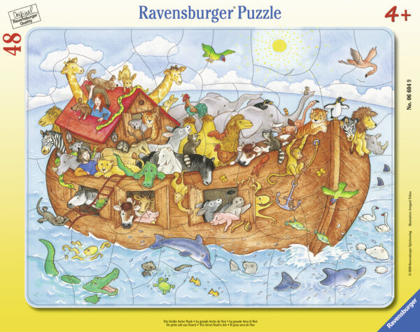 Nooan laiva, kehyspalapeli 48 palaa, Ravensburger