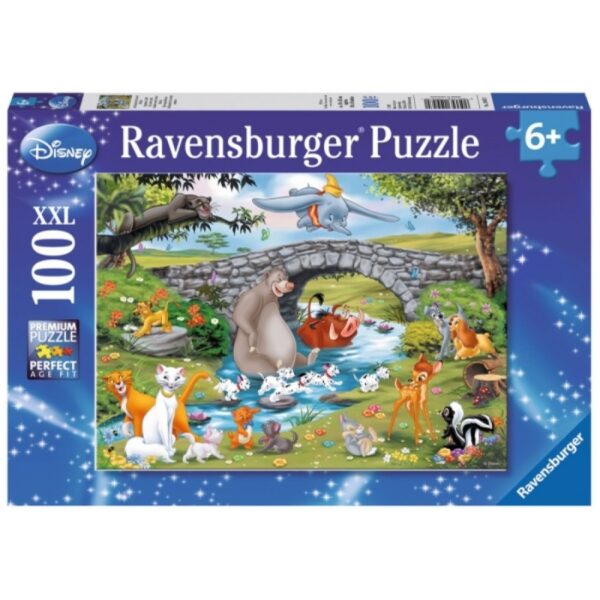 Eläinten ystävät, palapeli 100 palaa, Ravensburger