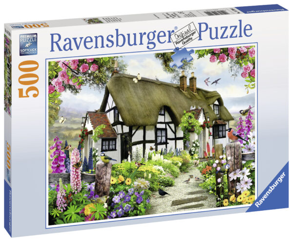 Talo luonnossa, palapeli 500 palaa, Ravensburger
