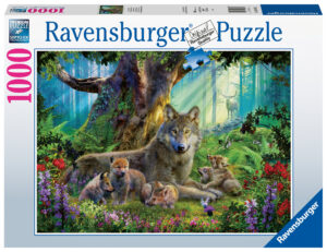 Sudet metsässä, palapeli 1000 palaa, Ravensburger
