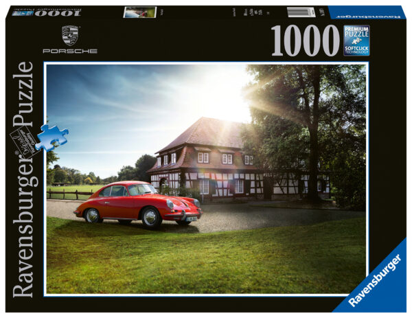 Porsche classic 356, palapeli 1000 palaa, Ravensburger