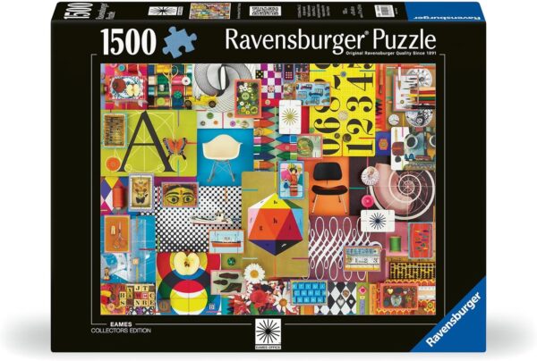 Eames muunnelmia, palapeli 1500 palaa, Ravensburger